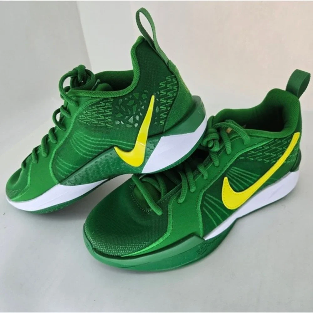 Nike Sabrina 2 OR GS Oregon Apple Green Yellow Strike‎ NIB HQ4515-300 4.5Y W6